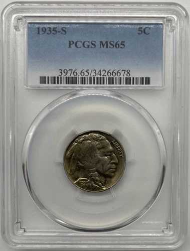 1935年 S バッファローニッケル MS65 PCGS｜WORLD RESOURCE【QUEEN店】