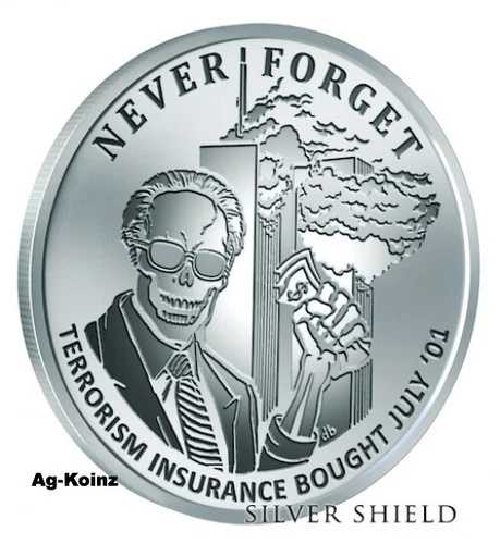 1オンス 2017 ラッキーラリープルーフ ? ネバーフォーゲット6 シルバーシールド COA 発行枚数 696枚のみ｜WORLD RESOURCE【QUEEN店】