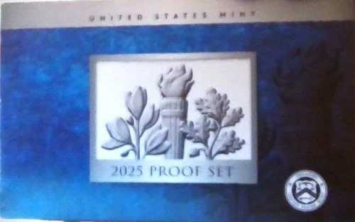 2025 S 米国造幣局 プルーフセット - コイン 10 枚 (箱・COA 付き) - 25RG