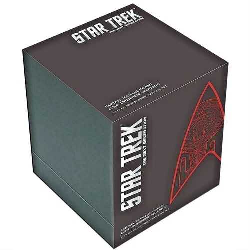 2015年 スタートレック ジャン＝リュック・ピカード＆エンタープライズ NCC-1701D 1オンス .999 シルバー 2枚セット｜WORLD RESOURCE【QUEEN店】