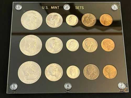 1954年米国造幣局が新しい資本金ホルダーを設置
