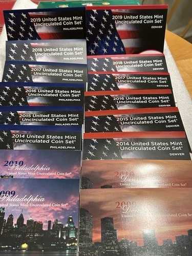 アメリカ造幣局未流通コインセット