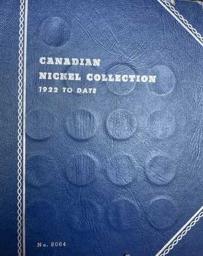 カナダ 5セント 完全セット 1922年から2023年 ホイットマンフォルダー3枚入り 希少 1925年、1926年 Far、 100,100円