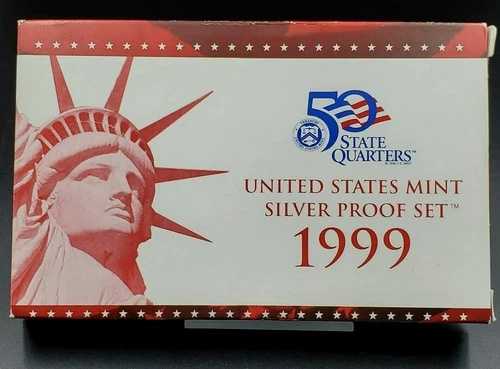 1999年 S USプルーフ 90%シルバーコインセット OGPコンボ 配送割引 RobinsonsCoinTown