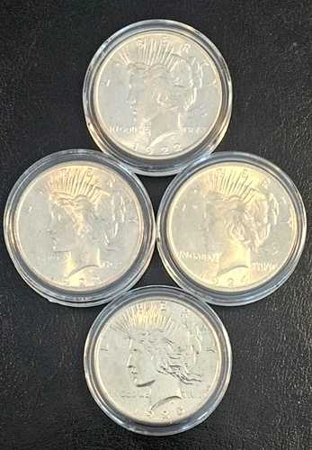 豪華なセット 1922 1923 1924 1925 ピース ドル UNC/GEM BU 素晴らしいコレクター ロット!! 88,935円
