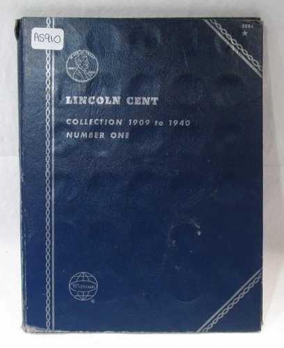 1909-1940年リンカーン・ウィート・セント・コレクション（ホイットマン・フォルダー入り）85枚入り AS910