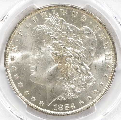 1884 O モルガン・ダラー PCGS MS64