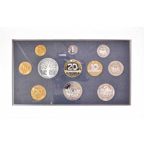 [#1032946] コイン、フランス、モネ・ド・パリ、セットフラン、1997、BE、MS、ガドゥリー:ページ-｜WORLD RESOURCE【QUEEN店】