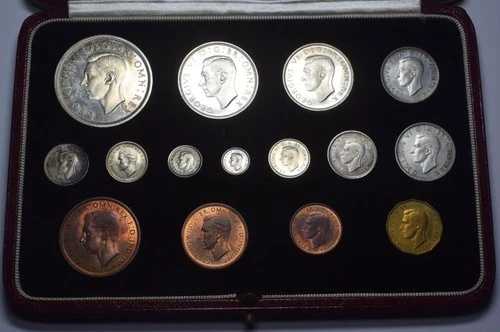 1937年プルーフセット - ジョージ6世英国コイン