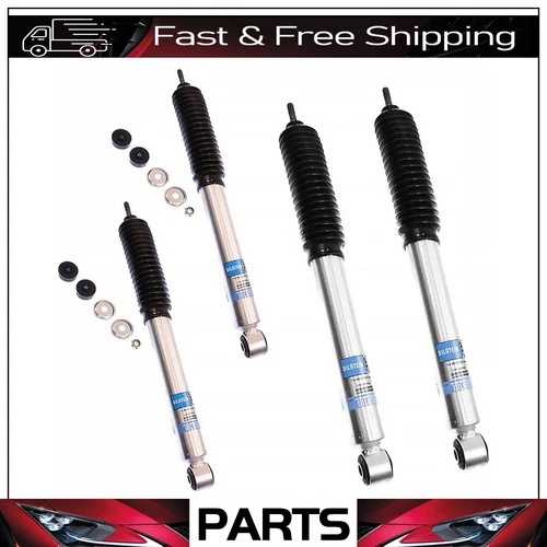 Bilstein B8 5100 フロントリアショックキットセット 05-16 F-250 F-350 ピックアップトラック用