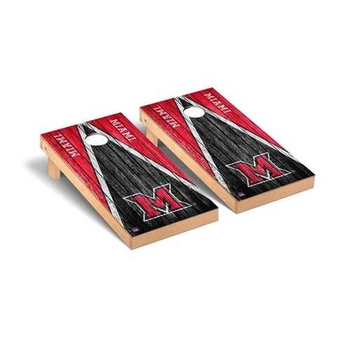 コーンホールボードセット マイアミ大学 レッドホークス ウェザードデザイン 規定サイズ