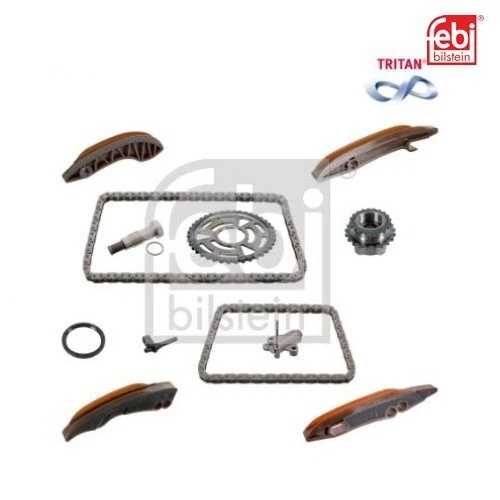 タイミングチェーンキット Febi Bilstein 174020 下部上部 BMW 1シリーズ用 -
