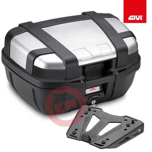 GIVI セットトップケース トレッカー TRK52N プレート SRA7713 KTM 1290 スーパーアドベンチャー R 2021-