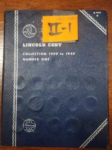 1909年から1940年リンカーンヘッドセントセット、86枚のコイン