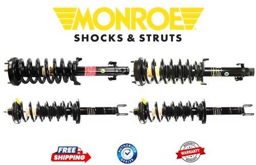 MONROE 4PCS フルセット フロント＆リア ストラット アセンブリ 08-12 ホンダ アコード 2.4L用｜WORLD RESOURCE【QUEEN店】 116,600円