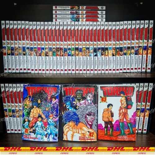 トリコ マンガ NEW Vol.1-43 (ハーフ/フルセット) 英語コミック本 送料無料 DHL