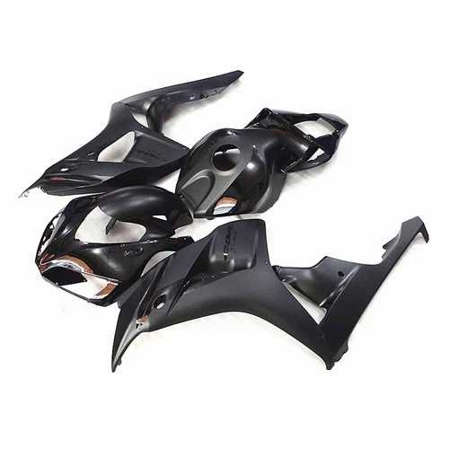 ホンダ CBR1000RR 2006-2007 用 ABS プラスチック フェアリング ボディワーク セット ブラック