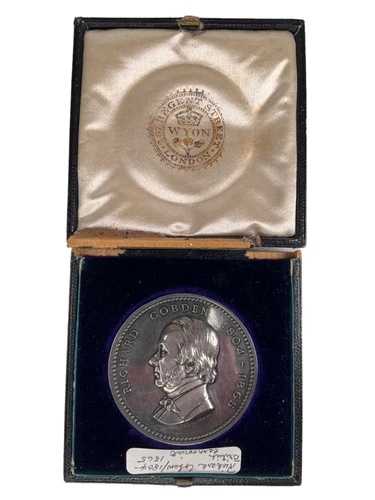 コブデン・クラブ設立、1866年、銀貨、ハーバード大学、1886年 ?50
