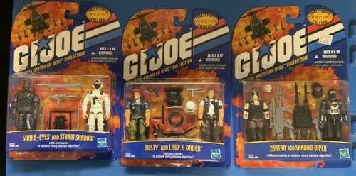 G.I.ジョー コレクターズ・エディション アクションフィギュアセット 9体セット レア 1997年