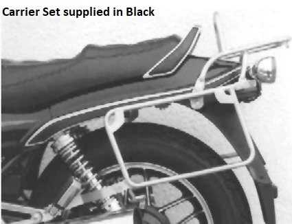 Honda CBX600 / CBX650E コンプリートキャリアセット - ブラック HEPCO & BECKER製 (1983-87)