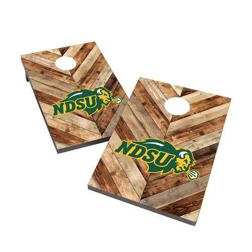 2x4 コーンホールボード NDSU バイソン公式ライセンス 折りたたみ脚 UVプリント