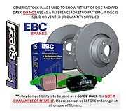 EBC フロントディスク&グリーンスタッフパッド Audi Allroad Quattro 2.5 TD 4パッドセット 02>06用|WORLD RESOURCE【QUEEN店】