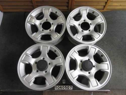 G1006-3 スズキ JB23 ジムニー 純正4ピースセット 16インチ 5.5J 22 5穴 Pcd139.7J