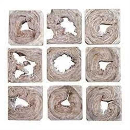 数量\u003d9個セット: Uttermost Bahati 木製ウォールアート S/9 04177