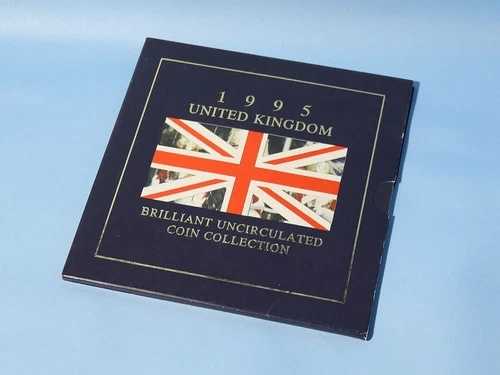 1995年 英国 ブリリアント 未流通コインコレクション 8枚セット ロイヤルミント