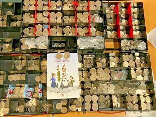 安価な収集用50ペンス硬貨 100枚以上在庫あり キュー、オリンピック、ベアトリクス 大量在庫