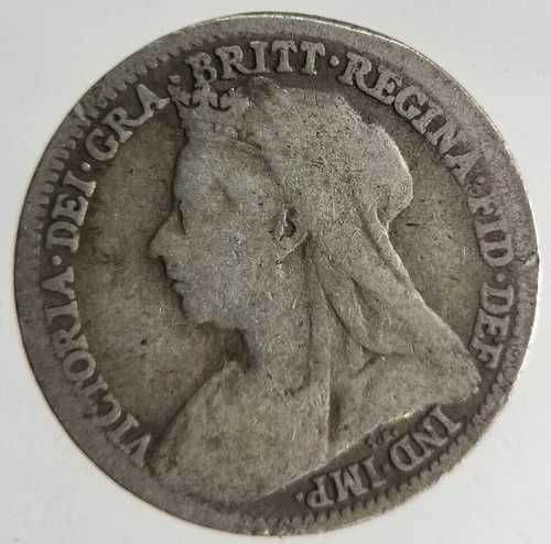 1899年 ヴィクトリア スリーペンス銀貨 | コレクターズグレード
