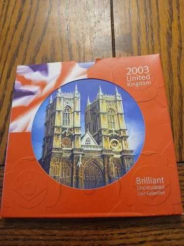 2003年 英国 ブリリアント 未流通コインコレクション