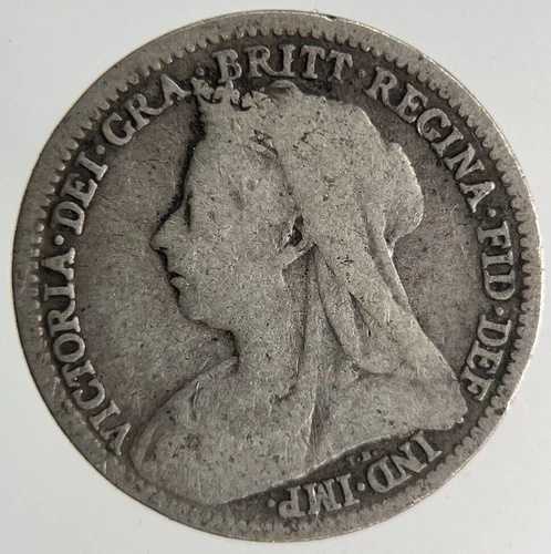 1901年 ヴィクトリア スリーペンス銀貨 | コレクターズグレード