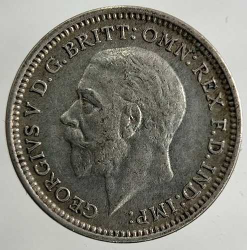 1932年 ジョージ5世 スリーペンス銀貨 | 良質コレクターズグレード