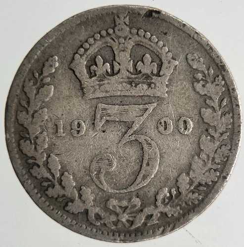 1900年 ヴィクトリア スリーペンス銀貨 | コレクターズグレード