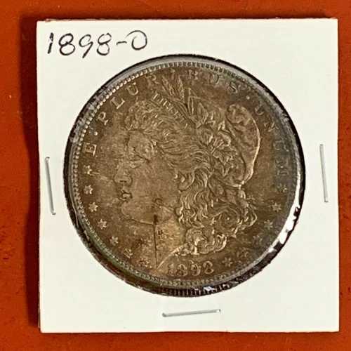 * 1898-O * 高級モルガン銀貨（トーニング加工）