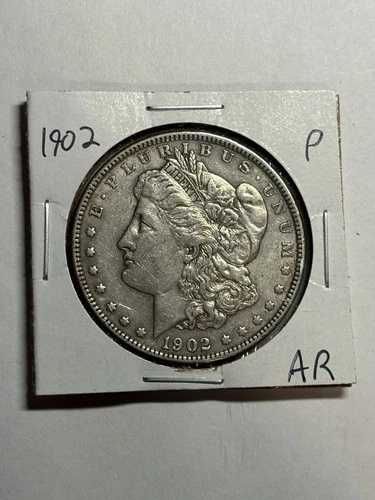 1902年 P モルガン銀貨 XF/AU 優良日付