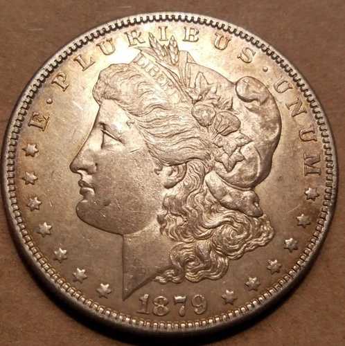 1879 S モーガン シルバー ダラー リバティヘッド 1ドル コイン 未流通 AU 36,465円
