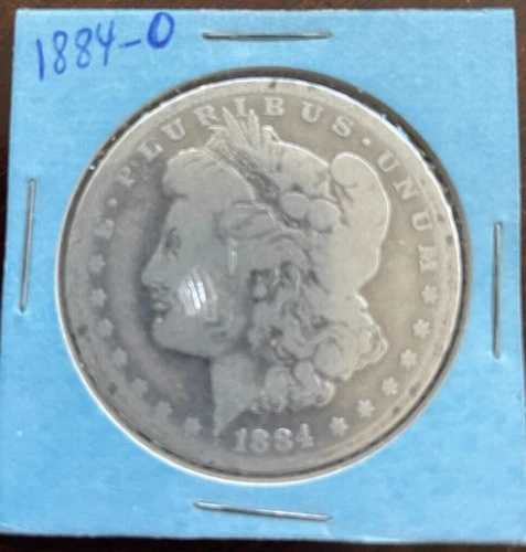 アンティーク 1884 O モルガン シルバー ドル US コイン B10
