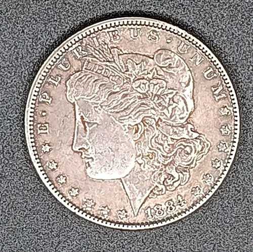 1884年 VF モーガン銀貨