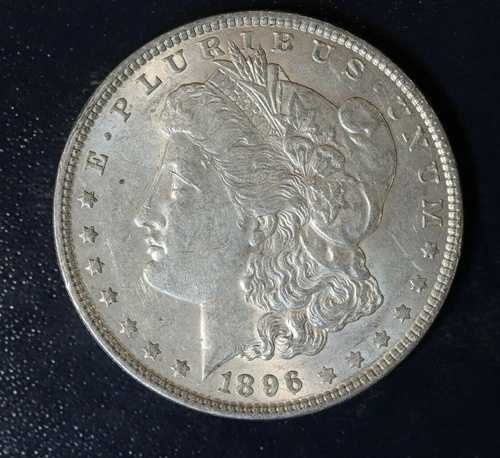 1896-P 未流通モルガン銀貨 - L1D34