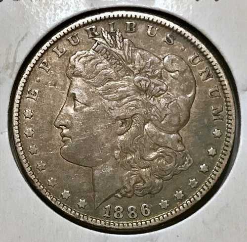 1886年モルガン銀貨 - XF