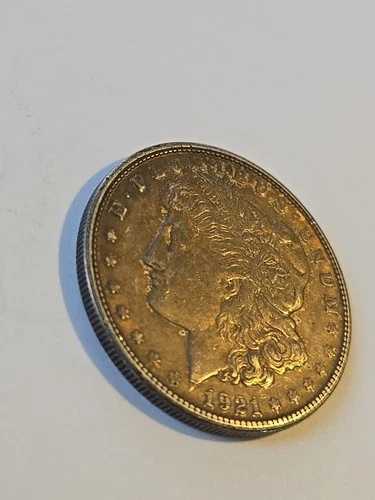 1921年 モルガン銀貨 - フィラデルフィア造幣局 - XF - 素晴らしい色調 #1087