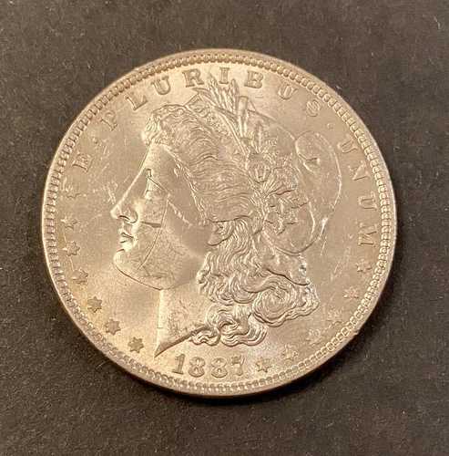 1887年モルガン銀貨（未流通）