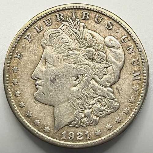 アメリカ合衆国 / モルガン銀貨 / 1921-S / KM#110 / (03-1093)