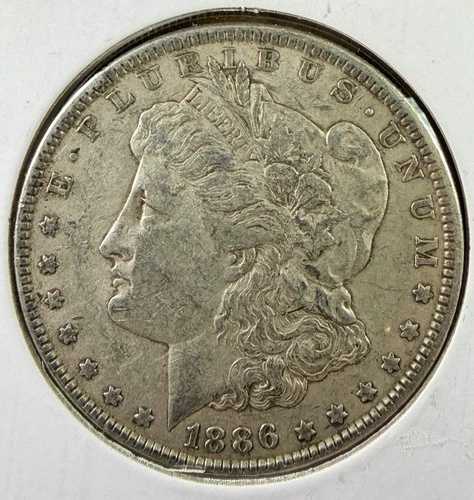 1886年 1ドルモルガン銀貨