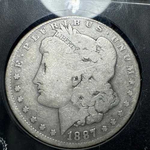 1887-o?? モルガン シルバー ダラー。