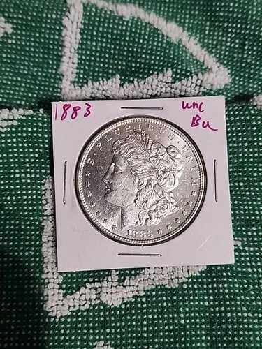 1883年未流通モルガン銀貨