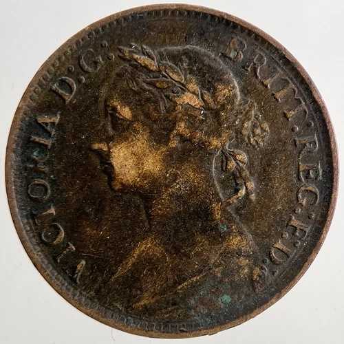 1891年ビクトリア・ファーシング硬貨 | 良質コレクターズグレード | a6796