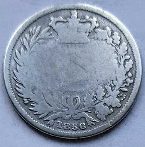 1856年 ヴィクトリア女王 1/1シリング コイン 9.25 シルバー コレクターズグレード